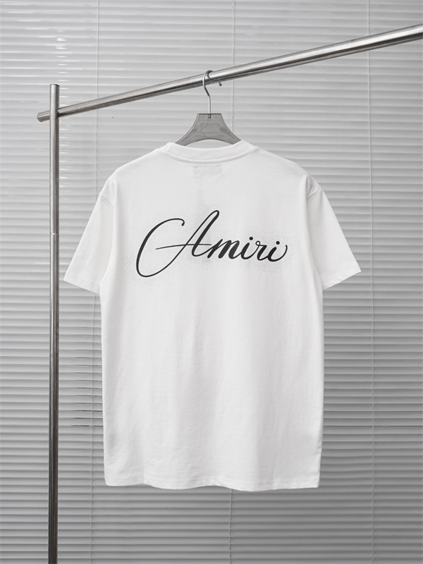 ロゴグラフィック スクリプトデザイン ミニマルスタイル コーデ映え AMIRI アミリ コピー 半袖Tシャツ