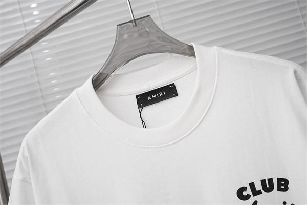 スクリプトロゴ フロントレタリング LAムード リピート人気 AMIRI アミリ コピー 半袖Tシャツ 高品質デザイン