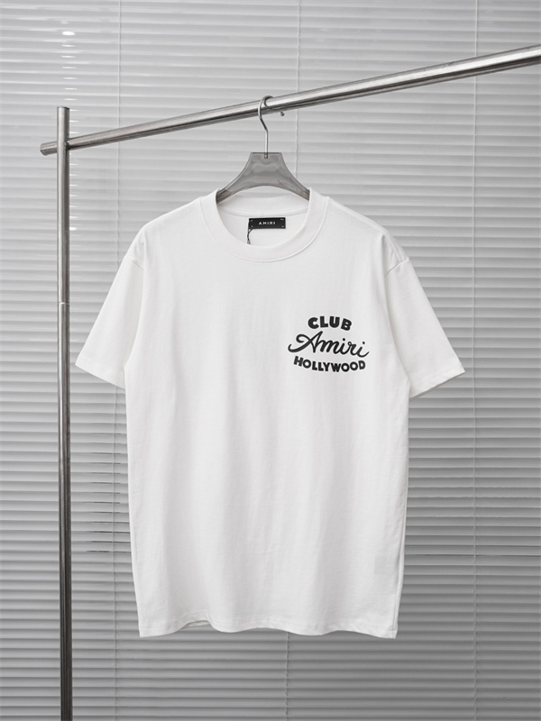 スクリプトロゴ フロントレタリング LAムード リピート人気 AMIRI アミリ コピー 半袖Tシャツ 高品質デザイン
