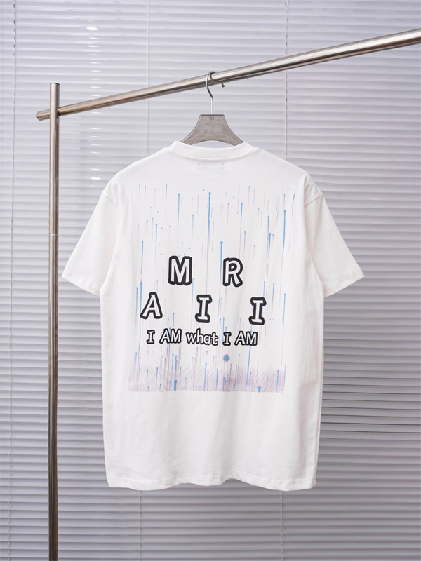 限定コレクション風 アートプリント ストリートムード AMIRI アミリ コピー 半袖Tシャツ 注目モデル モードスタイル