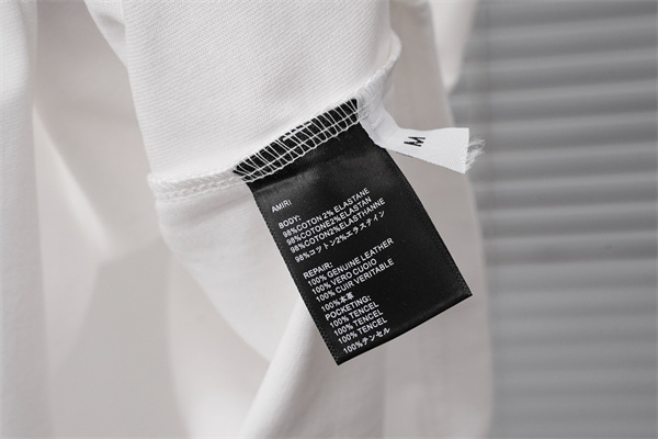 ヴィンテージロゴ オリジナル風プリント デイリーファッション AMIRI アミリ コピー 半袖Tシャツ 定番アイテム