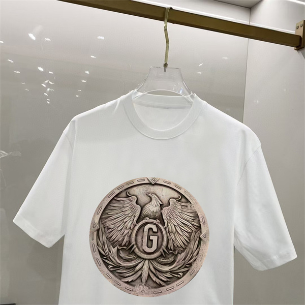 アートエンブレム シンプルフォルム モードカジュアル DOLCE & GABBANA ドルチェ＆ガッバーナ コピー 半袖Tシャツ トレンド感アイテム