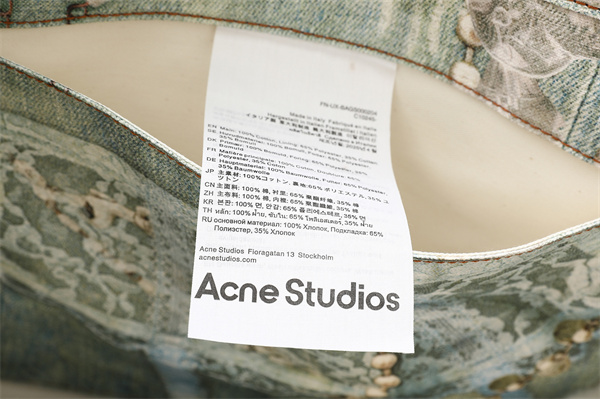 収納性抜群Acne Studios 26ssアクネストゥディオズ  トートバッグコピー☆☆ ユニセックス上品