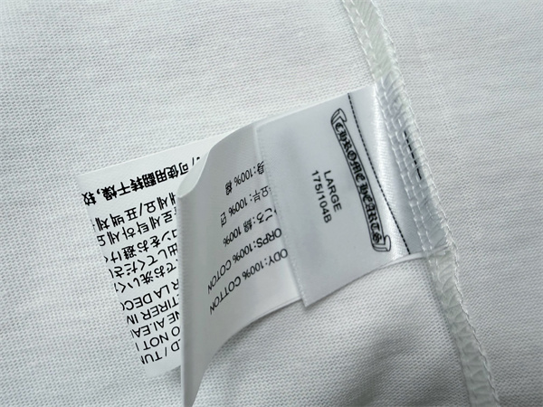 ウィングデザイン アイコンプリント クルーネック CHROME HEARTS クロムハーツ コピー 半袖Tシャツ 売れ筋モデル