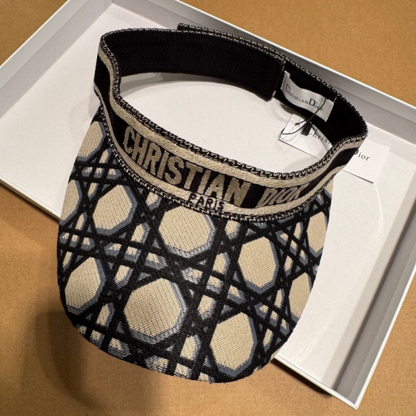 リゾート映え ディオール 激安 アニマルモチーフ サンバイザー Dior 2色展開