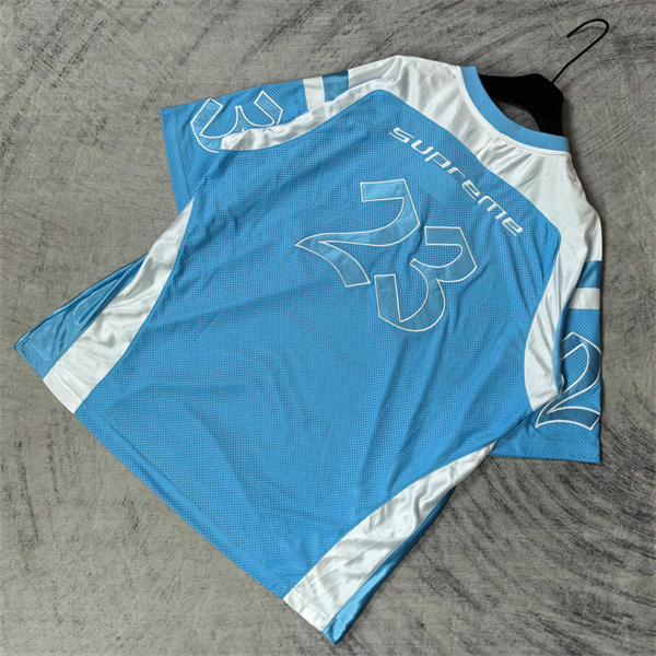 最新作Supreme x Jordan コラボ上品 SS26 WEEK15 Jerseyシュプリームｔシャツコピーブルー