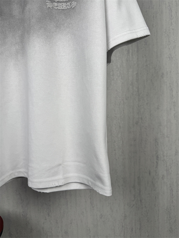 グラデーションデザイン クロスモチーフ 定番スタイル CHROME HEARTS クロムハーツ コピー 半袖Tシャツ コーデ映え
