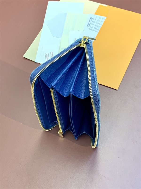 LV Zippyファスナールイヴィトン長財布コピー2026人気ランキングおしゃれ青い  M82958