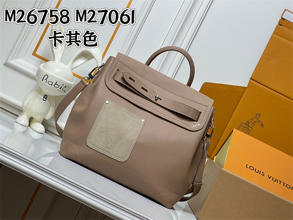 ショルダーストラップ付き スクエアフォルム 柔らかな質感 LOUIS VUITTON ルイヴィトン コピー ハンドバッグ 日常使い
