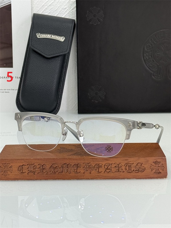 最高品質クロムハーツメガネスーパーコピーCHROME HEART 2026SSトレンドEVAGILIST  SIZE：53口20-145