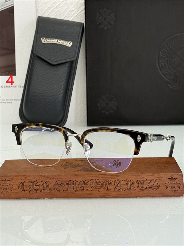最高品質クロムハーツメガネスーパーコピーCHROME HEART 2026SSトレンドEVAGILIST  SIZE：53口20-145