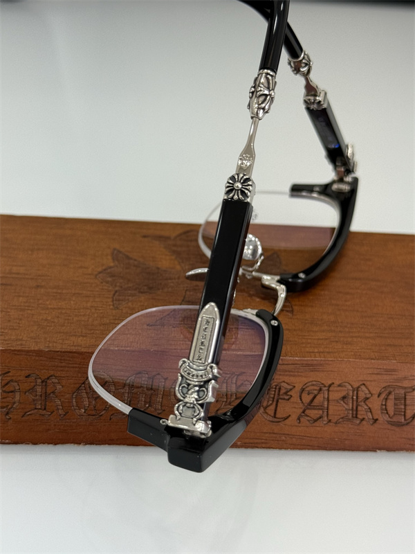 最高品質クロムハーツメガネスーパーコピーCHROME HEART 2026SSトレンドEVAGILIST  SIZE：53口20-145