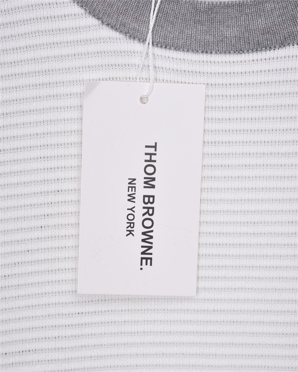 快適Thom Browneトムブラウンtシャツスーパーコピーオシャレエレガント2色半袖