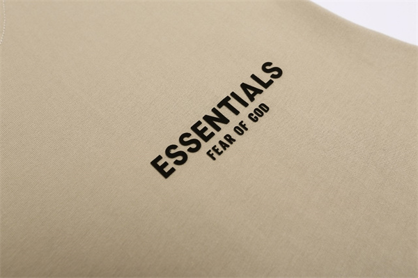 フロントロゴプリント ベーシックシルエット ESSENTIALS エッセンシャルズ コピー ノースリーブTシャツ ユニセックス ストリートファッション
