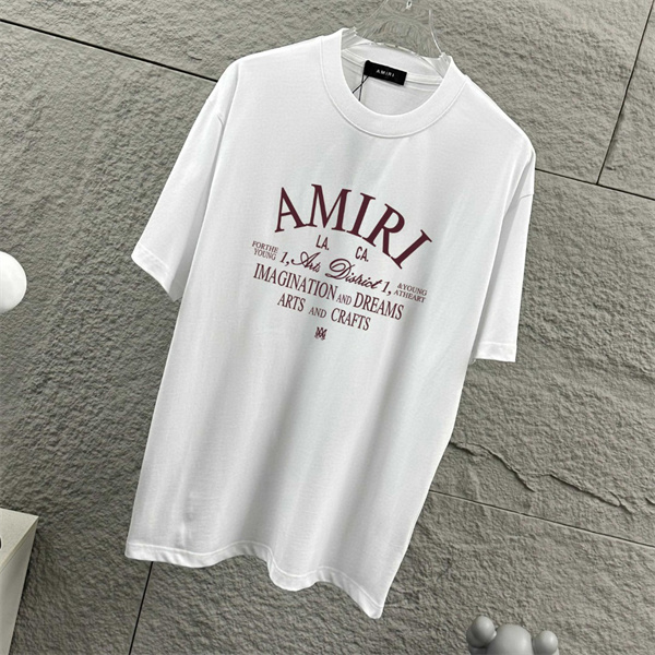 グラフィックプリント アートデザイン AMIRI アミリ コピー 半袖Tシャツ ベーシックフォルム 高完成度 カジュアルスタイル