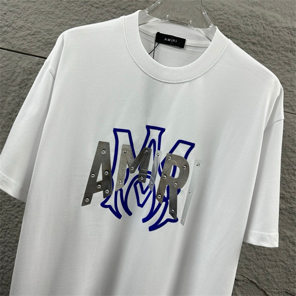 モチーフデザイン ミニマルシルエット AMIRI アミリ コピー 半袖Tシャツ さらっとした着心地 モードカジュアル 人気ブランド