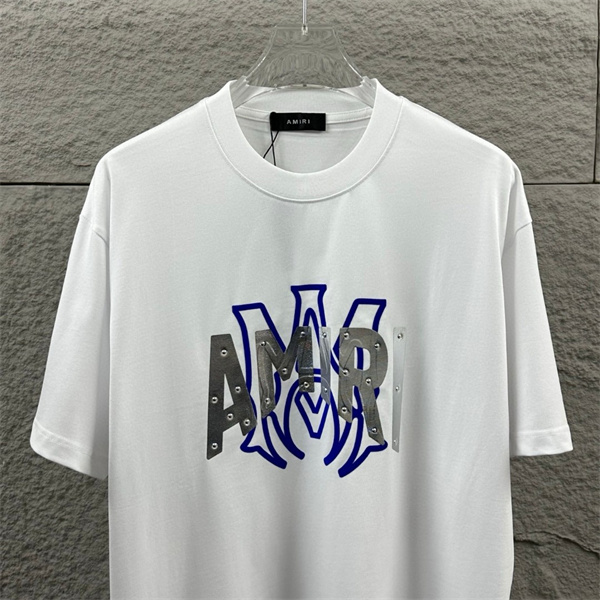 モチーフデザイン ミニマルシルエット AMIRI アミリ コピー 半袖Tシャツ さらっとした着心地 モードカジュアル 人気ブランド