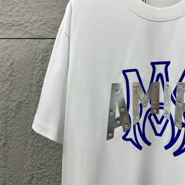 モチーフデザイン ミニマルシルエット AMIRI アミリ コピー 半袖Tシャツ さらっとした着心地 モードカジュアル 人気ブランド