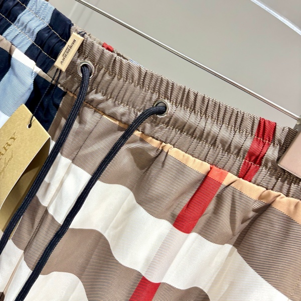 軽快な穿き心地 大判チェック Burberry ビーチパンツ バーバリー 休日レジャー 即戦力