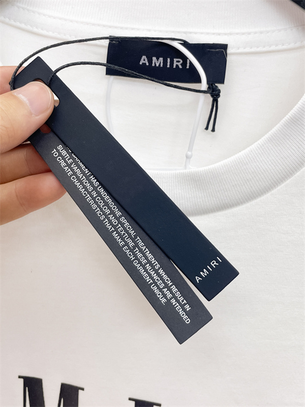 ブランドネームデザイン シンプルフォルム コットンウェア AMIRI アミリ コピー 半袖Tシャツ ストリートムード 人気商品