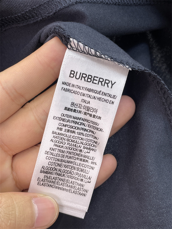 シンプルコーデ対応 軽快トップス 程よいゆとり BURBERRY バーバリー コピー 半袖Tシャツ 夏カジュアル 旬スタイル