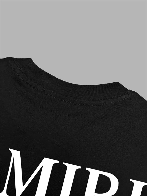ベーシックシルエット シンプルカットソー 着回し自在 AMIRI アミリ コピー 半袖Tシャツ デイリーストリート スマートコーデ