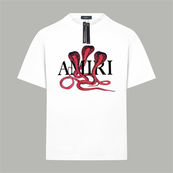 アニマルモチーフ ロゴデザイン モードカジュアル AMIRI アミリ コピー 半袖Tシャツ 休日スタイル 売れ筋アイテム
