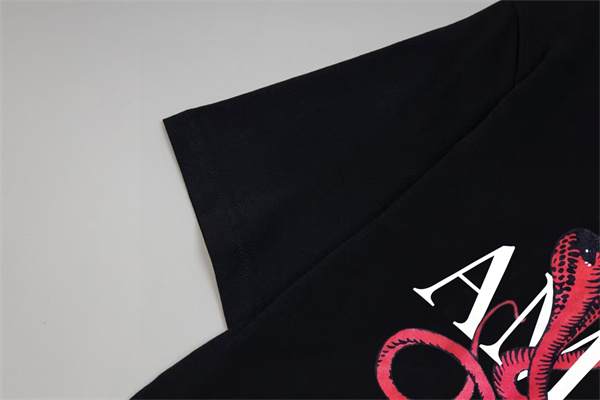 アニマルモチーフ ロゴデザイン モードカジュアル AMIRI アミリ コピー 半袖Tシャツ 休日スタイル 売れ筋アイテム