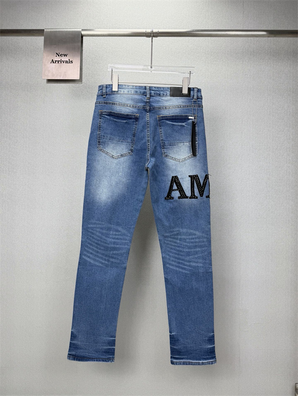 フェードデニム スリムフィット 自然な色落ち AMIRI アミリ コピー デニムパンツ 立体シルエット デイリースタイル