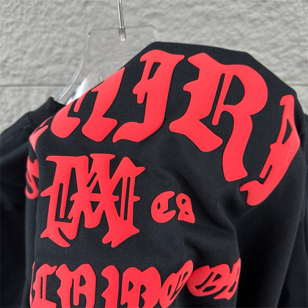 バックグラフィック Hollywoodモチーフ ロゴプリント AMIRI アミリ コピー 半袖Tシャツ クルーネック 2026トレンド