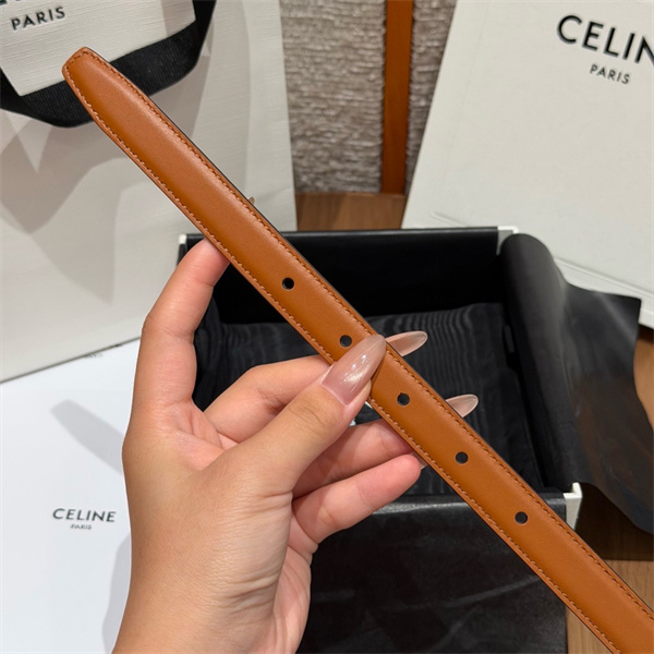 ゴールドトリオンフ キャメルブラウン ホワイトループ CELINE セリーヌ コピー ベルト 人気上昇