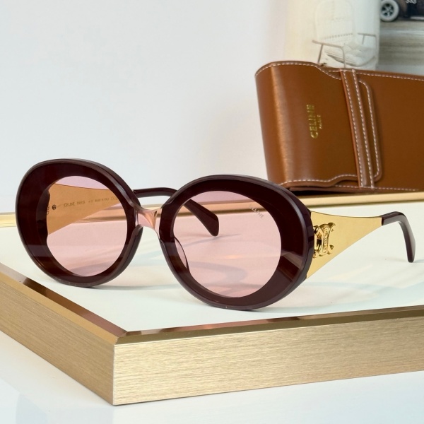 旬顔ラウンド セリーヌ CL42106U サングラス ゴールドサイド CELINE 注目モデル