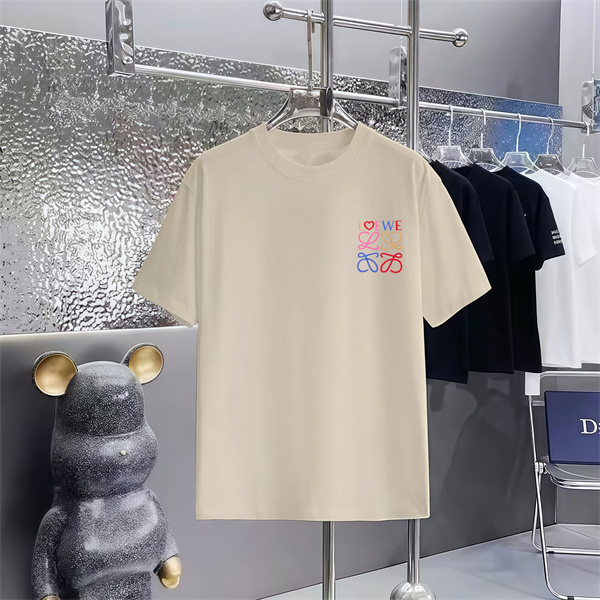 カラフルアナグラム コットン天竺 程よいゆとり LOEWE ロエベ コピー 半袖Tシャツ 入荷直後 注文加速