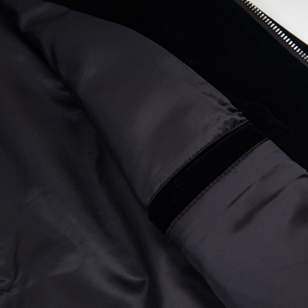 2026秋冬 新作注目 AMIRI 激安 ラインストーン総柄 アミリ ベロアジップジャケット