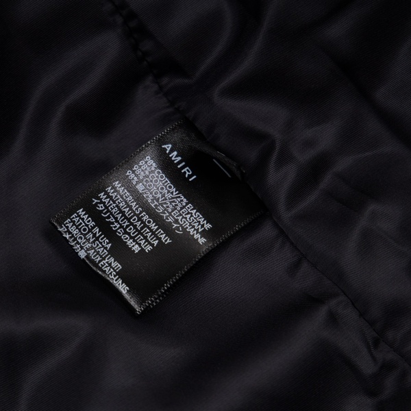 2026秋冬 新作注目 AMIRI 激安 ラインストーン総柄 アミリ ベロアジップジャケット