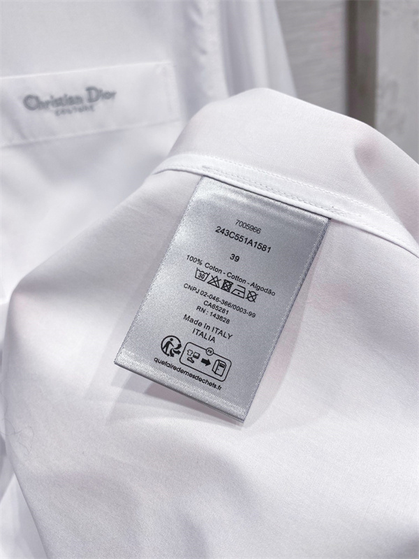 2026人気☆☆Christian Dior Coutureディオールシャツメンズコピーホワイト使い勝手ビジネスカジュアル