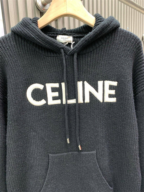 CELINE新作☆ セリーヌパーカーコピー2026春夏人気ランキングニット生地お洒落快適