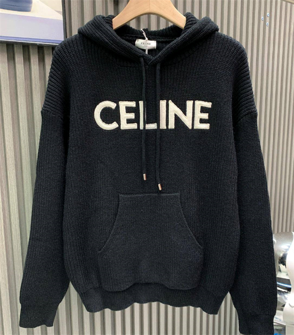 CELINE新作☆ セリーヌパーカーコピー2026春夏人気ランキングニット生地お洒落快適