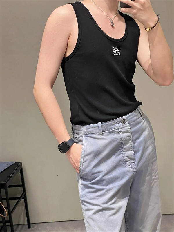 超人気男女OK☆ LOEWEロエベ タンクトップコピー2026春夏トレンドお洒落コーディネート