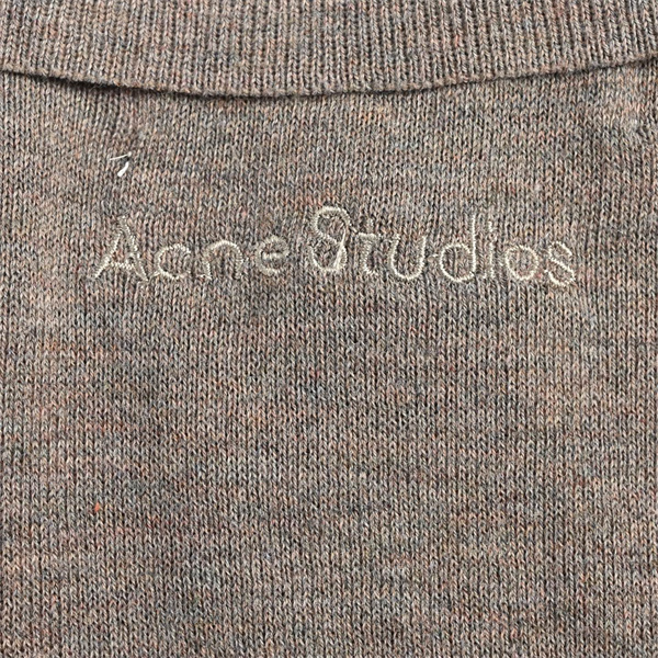 袖口チェックデザイン 通気性良好 ミニマル上品 ACNE STUDIOS アクネストゥディオズ コピー ポロシャツ 着回し主力