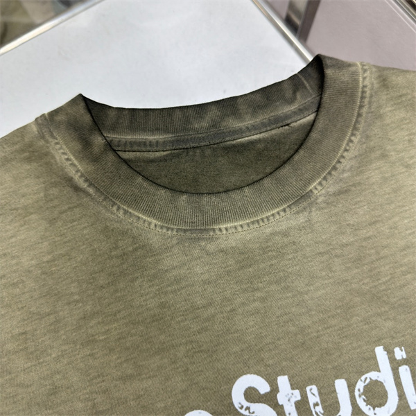 フロントレタリング コットン天竺 ゆったりシルエット ACNE STUDIOS アクネストゥディオズ コピー 半袖Tシャツ 新作注目