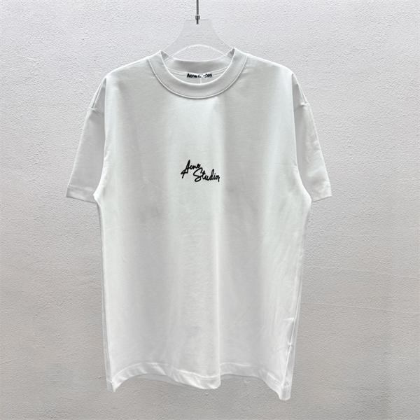 厚手コットン ボックスシルエット ACNE STUDIOS アクネストゥディオズ コピー 半袖Tシャツ 完売期待 旬の本命