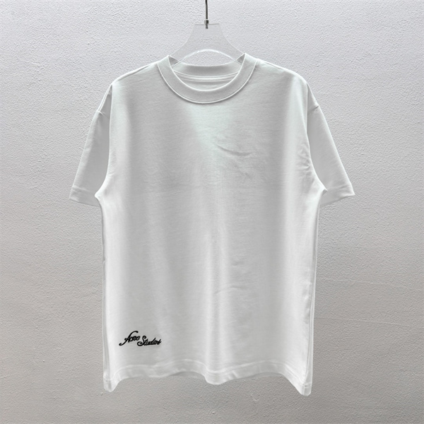 裾サインレタリング コットンジャージー ワイドフォルム ACNE STUDIOS アクネストゥディオズ コピー 半袖Tシャツ 限定感漂う