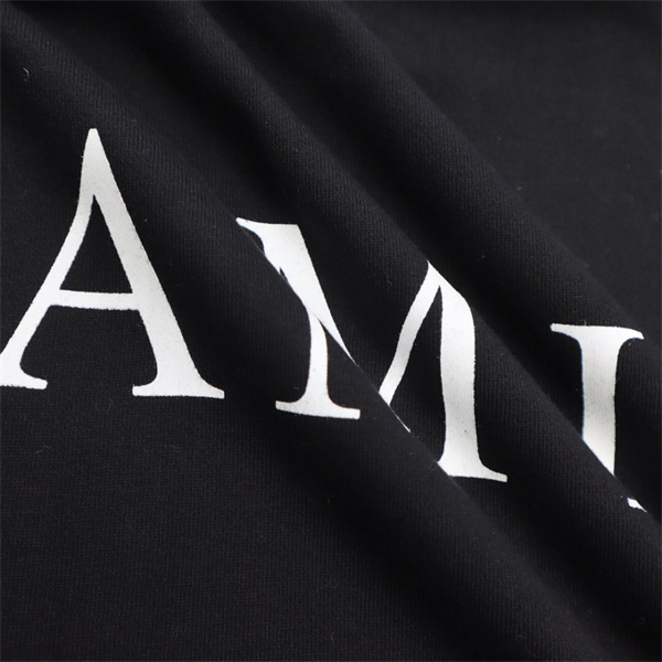 コントラストモチーフ なめらか裏毛 ボックスフォルム AMIRI アミリ コピー スウェット 洗練カジュアル 主力候補