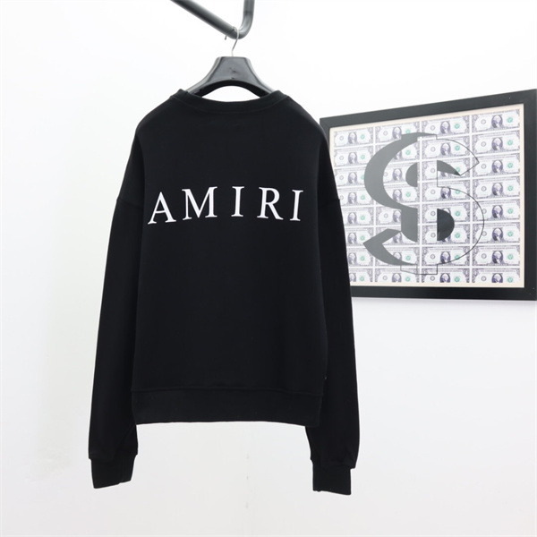 コントラストモチーフ なめらか裏毛 ボックスフォルム AMIRI アミリ コピー スウェット 洗練カジュアル 主力候補