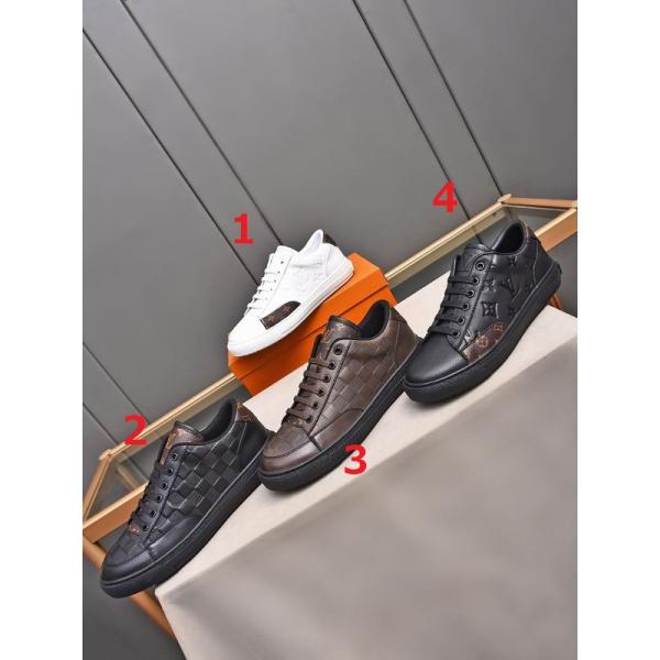 4色☆☆LOUIS VUITTON ルイヴィトンスニーカーコピークラシックデザイン×現代テクノロジー2026新作
