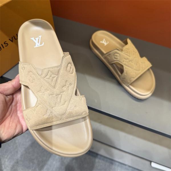 大人気☆ルイヴィトンサンダルコピーメンズ高級カジュアル靴LOUIS VUITTON 