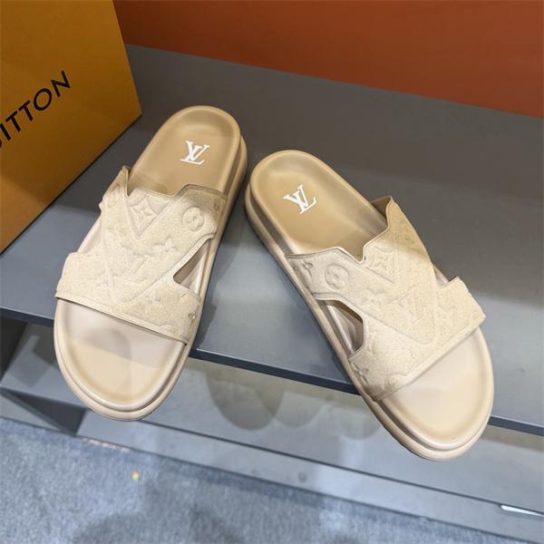 大人気☆ルイヴィトンサンダルコピーメンズ高級カジュアル靴LOUIS VUITTON 