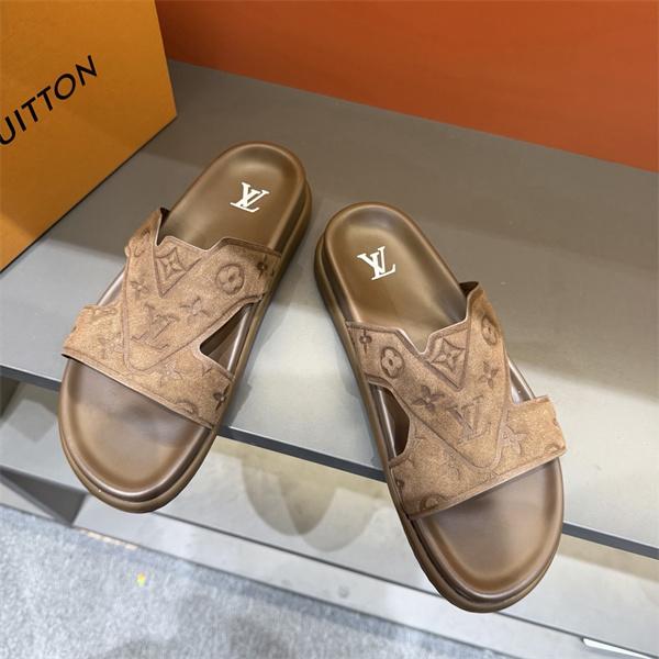 2026人気☆ルイヴィトンサンダルコピーLOUIS VUITTON リラックス感快適春夏流行り