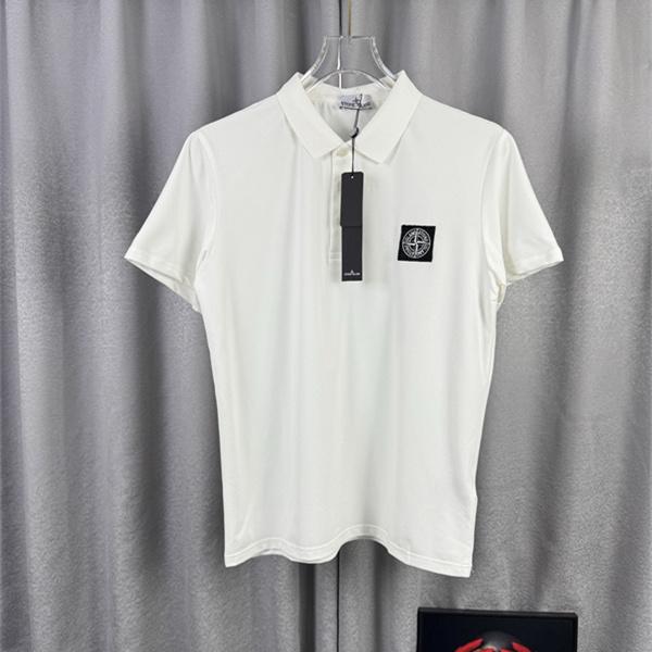 ワンポイントロゴ 快適な着心地 デイリー向け STONE ISLAND ストーンアイランド コピー ポロトップス 夏人気 注目